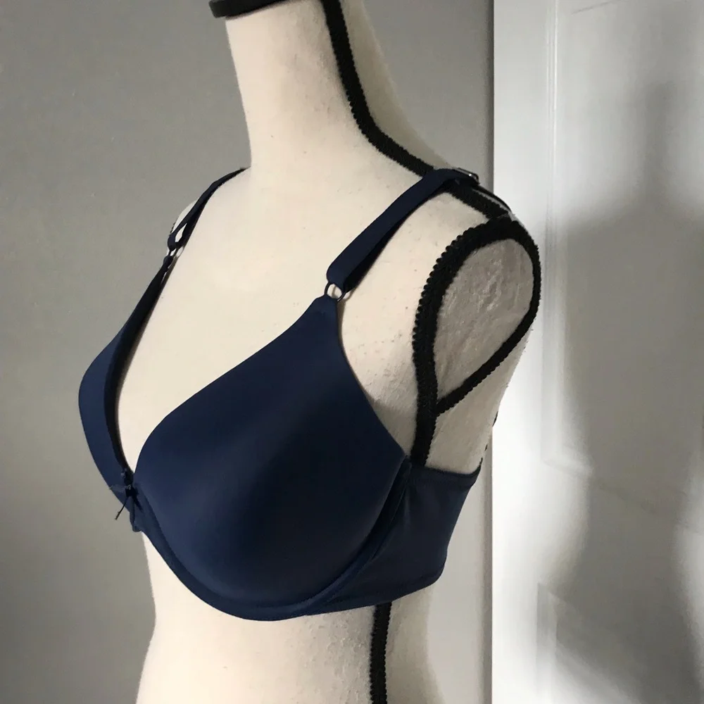 ❤️3X20 MAIDENFORM Underwire Light Padding Blue Bra | 36DD